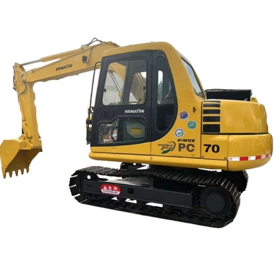 Second-hand Komatsu PC70 Excavator in Excellent Condition with 0.38m3 Bucket Capacity