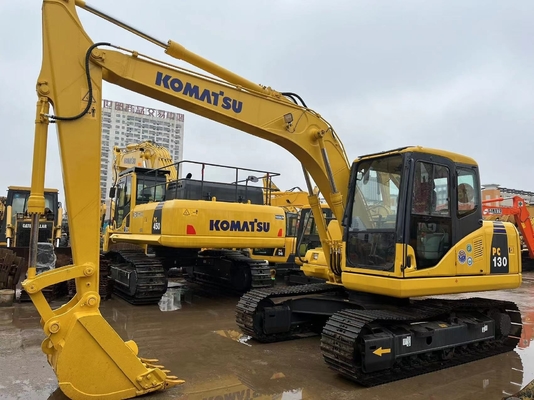 Japan Original Used Komatsu PC130-7 13 Ton Mini Excavator with 0-2000 Working Hours