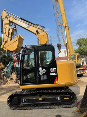 Good Condition Used CAT 307E2 Wheel Excavator 20000 KG Machine Weight Crawler Machine
