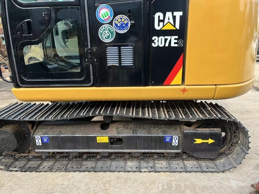 Good Condition Used CAT 307E2 Wheel Excavator 20000 KG Machine Weight Crawler Machine