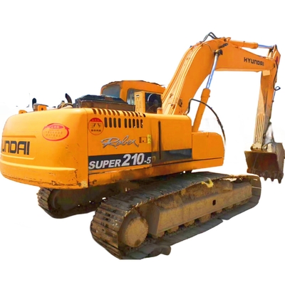 20 Ton Hyundai 210-5 Excavator Second Hand Crawler Excavator with 0.8m3 Bucket Capacity