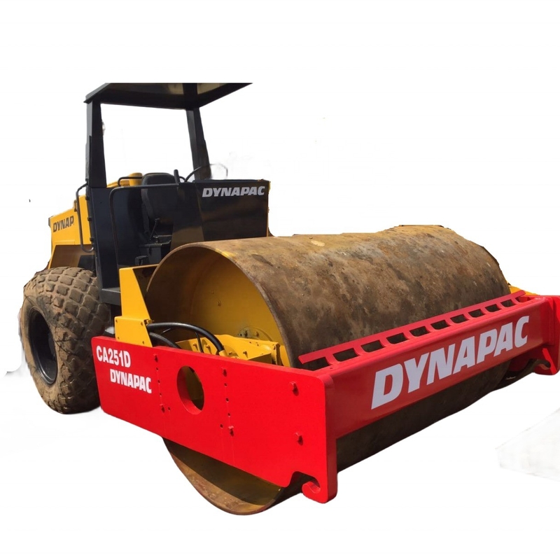 Used Road Roller Dynapac CA251D 15ton in Japan with EPA Engine and Original Paint