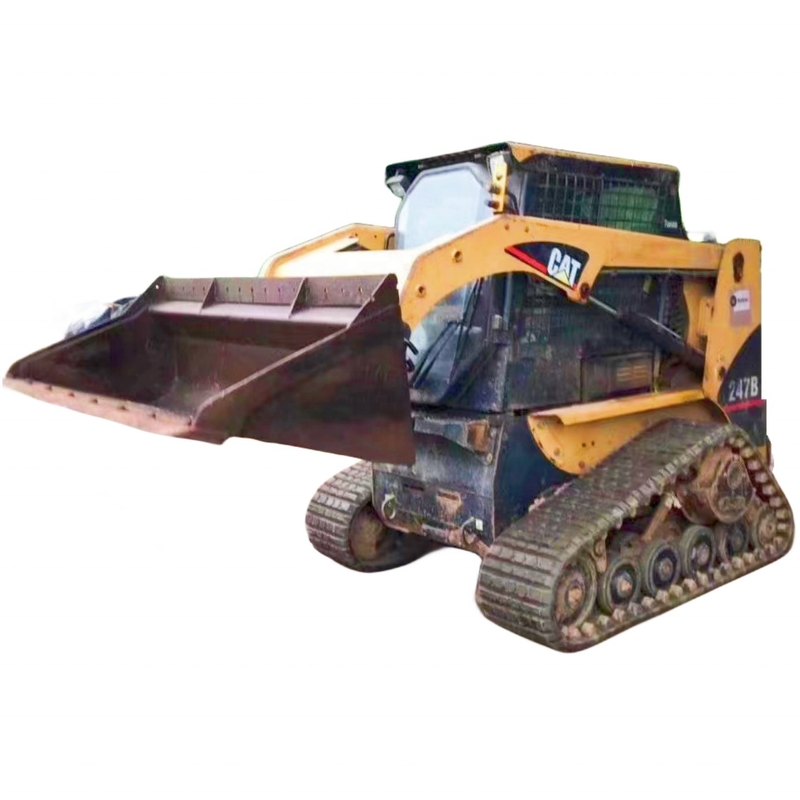 Japan Used Loader CAT 247b Mini Home Loader Easy Operate Second-Hand Caterpillar 247b