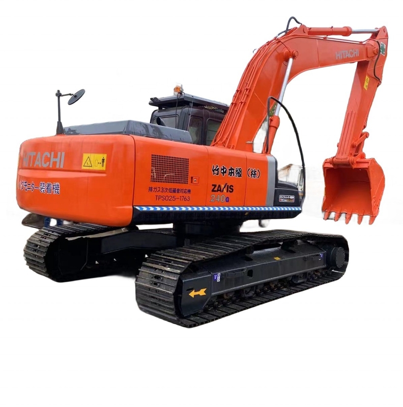 Original EPA Engine Used Hitachi zx240 Crawler Digger in Good Condition from Shanghai