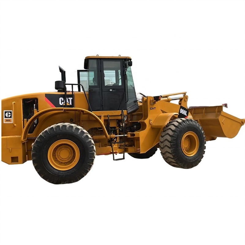 Front Loader Tractor Japanese Original Cat 966L Used Wheel Loader with and 165kw