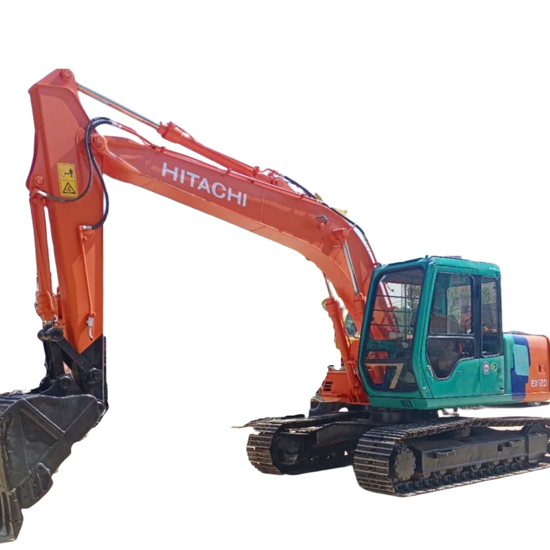 Moving Type Crawler Excavator Hitachi EX120 with Liyuan Hydraulic Pump Japan Original