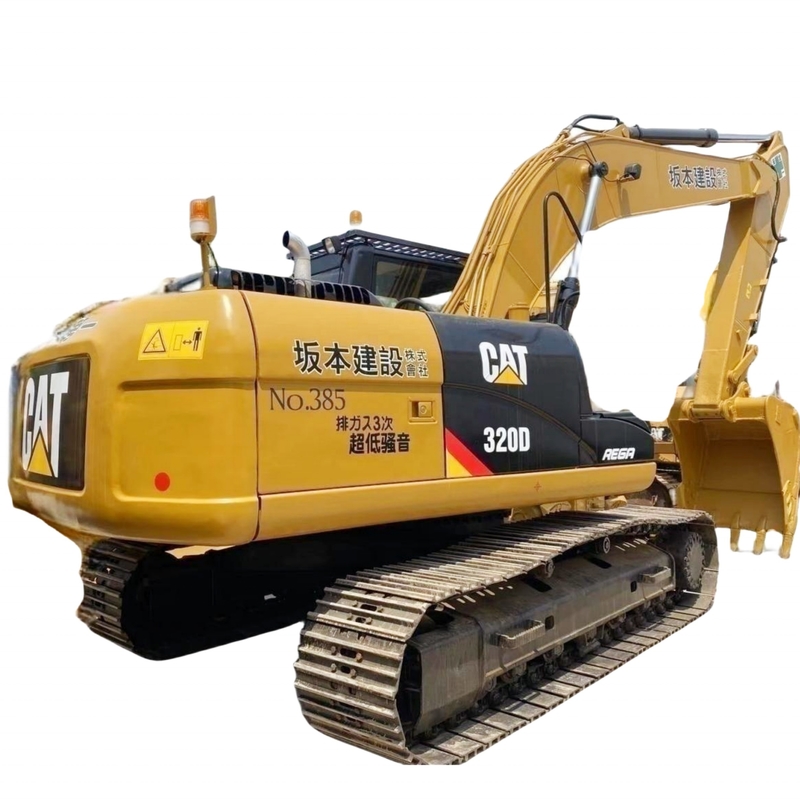 Good Condition Crawler Excavator CAT 320D Used Digger from Japan Original Tractor