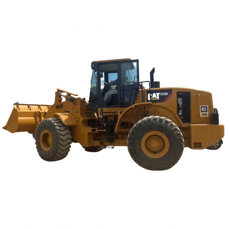 Moving Type Wheel Japan Used Caterpillar 966H Wheel Loader and Denison Hydraulic Pump