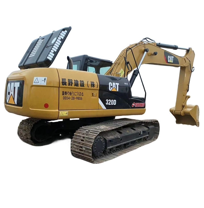 20ton Used CAT 320D Excavator with EPA Engine and Original Paint GDI Caterpillar 320D