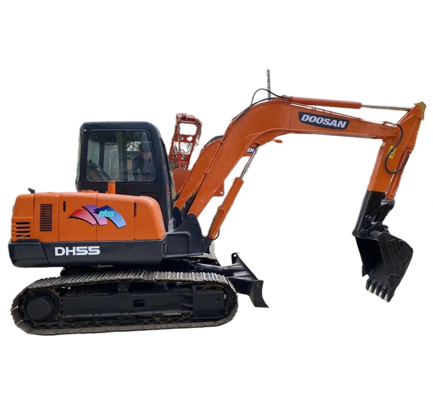 Used Caterpillar Excavator DH55 DH60 Original Paint Crawler Excavator with EPA Engine