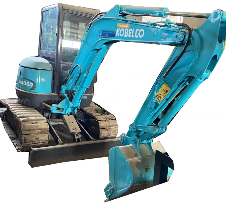 Used Kobelco SK40SR Mini Excavator with and Moving Type Crawler from Japan