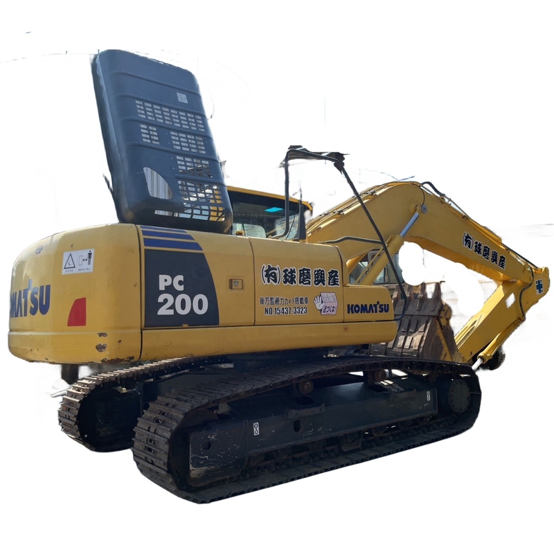 Make Komatsu Used Digger Japan Original pc200 Excavator for Building Material Shops