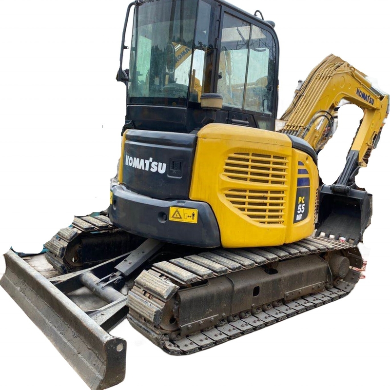 Used Original Japan 5T Mini Excavator Komatsu PC55 EPA Engine Good Condition Shanghai