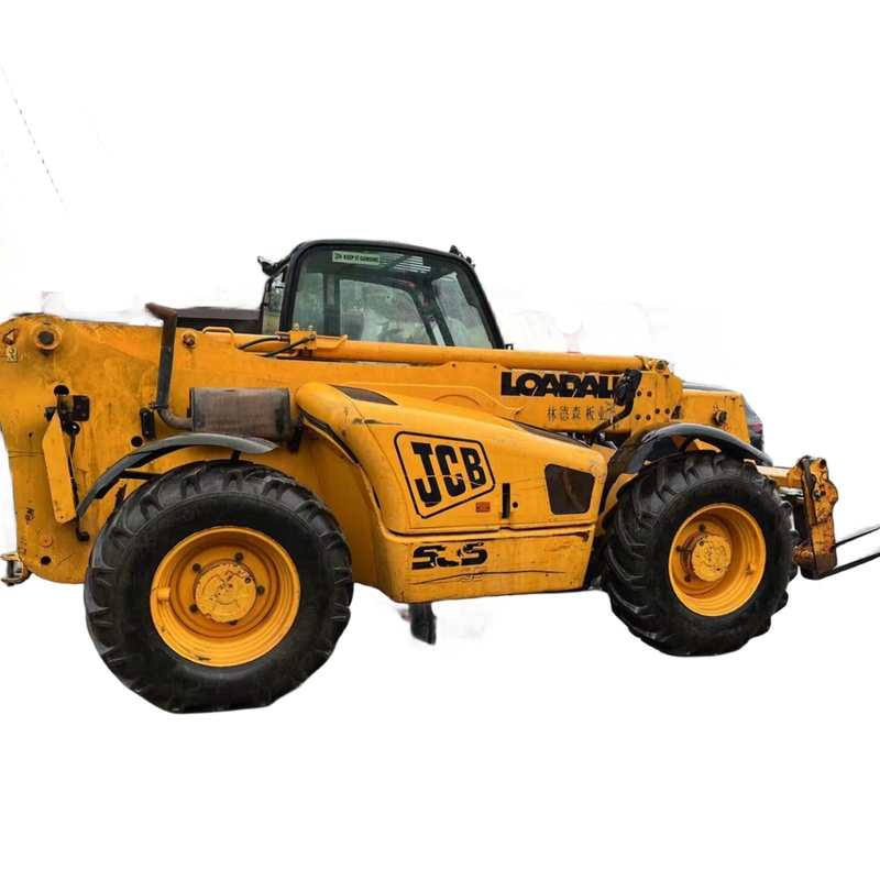 Second-hand JCB 505 Used Forklift with Wheel Moving Type and Other Bucket Capacity