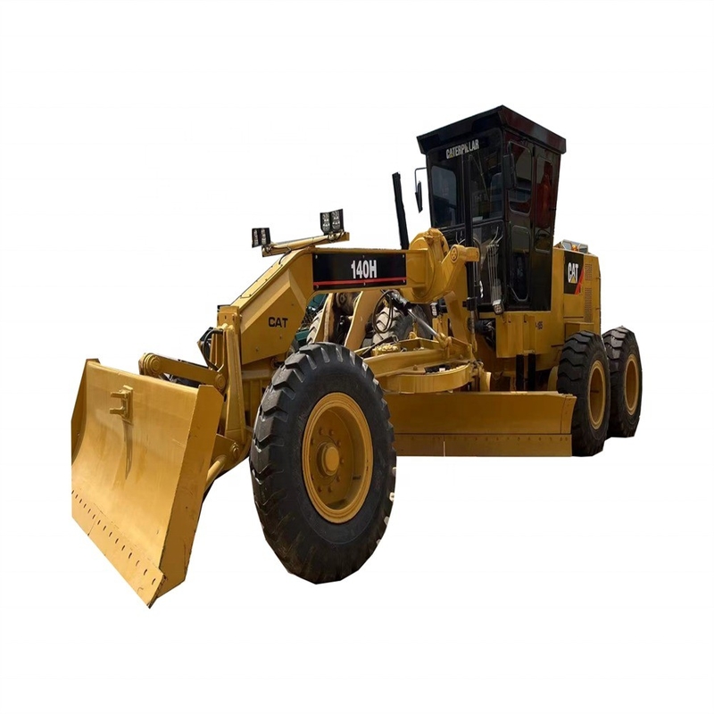 Japan Original Used Caterpillar 140H Motor Grader for Low Working Hours Construction
