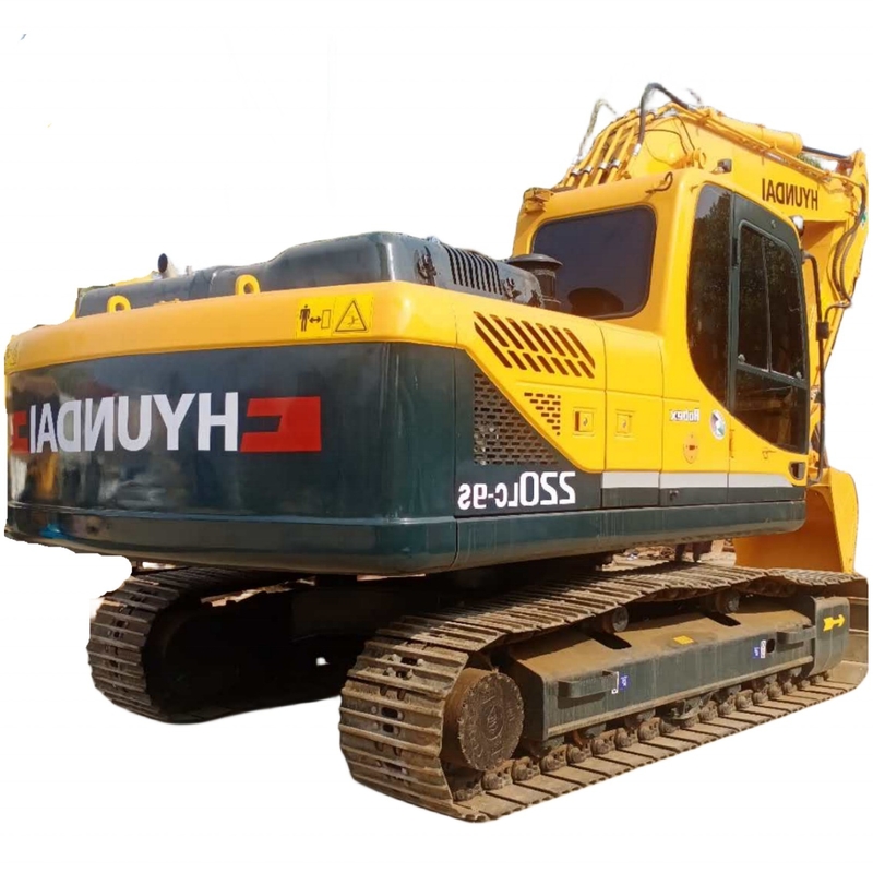 Used Digger Hyundai 220LC-9S Excavator 20 Ton with 0.3m3 Bucket Capacity in Korea
