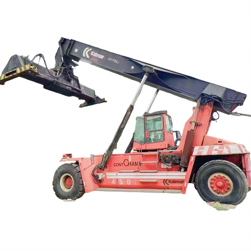 70000 KG Weight Kalmar DRF450 Used Reach Stacker in Shanghai 45 Ton Container Handler