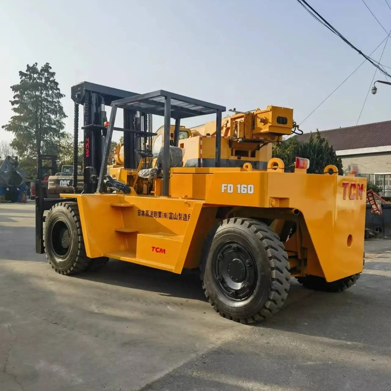 TCM FD16ton Forklift Almost Japan Original with EPA Engine and Low Working Hours Ready