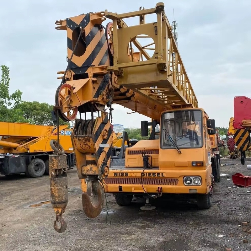 Used TADANO 50 Ton Mobile Crane in Shanghai Good Condition Moving Type Wheel Machine