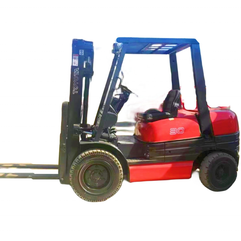 Max. Lifting Load 3TON Diesel Japan Original TOYOTA FD30 Forklift Pallet Lifting Truck