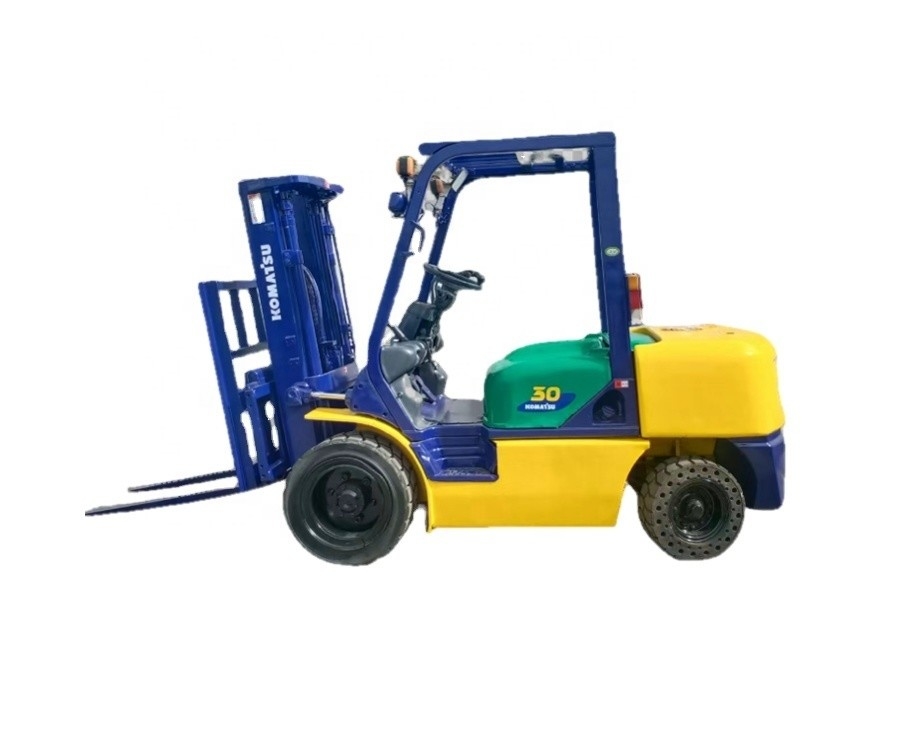 KOMATSU FD30 3ton Forklift Used Mini Pallet Lifting Truck for Warehouse Container