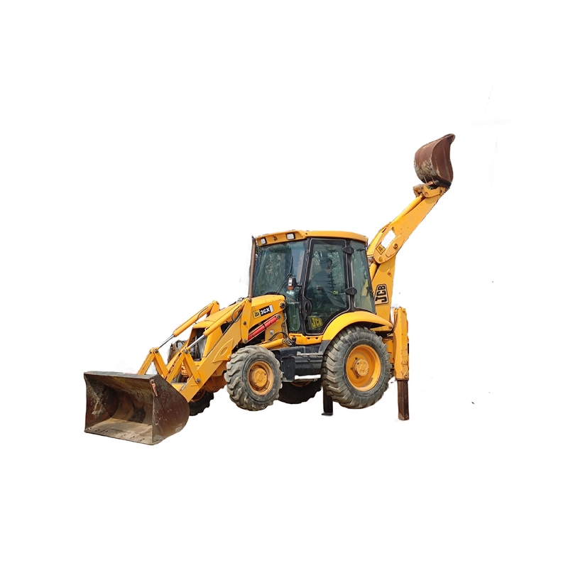 Used Japan Original JCB 15TON Backhoe Loader Crawler Moving with HAWE Hydraulic Pump