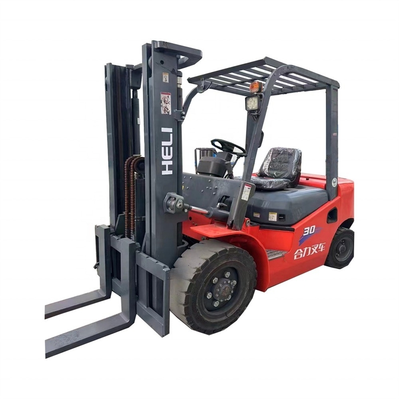 0-2000 Working Hours Used Heli CPCD30 3Ton Diesel Forklift Truck for Easy Operation