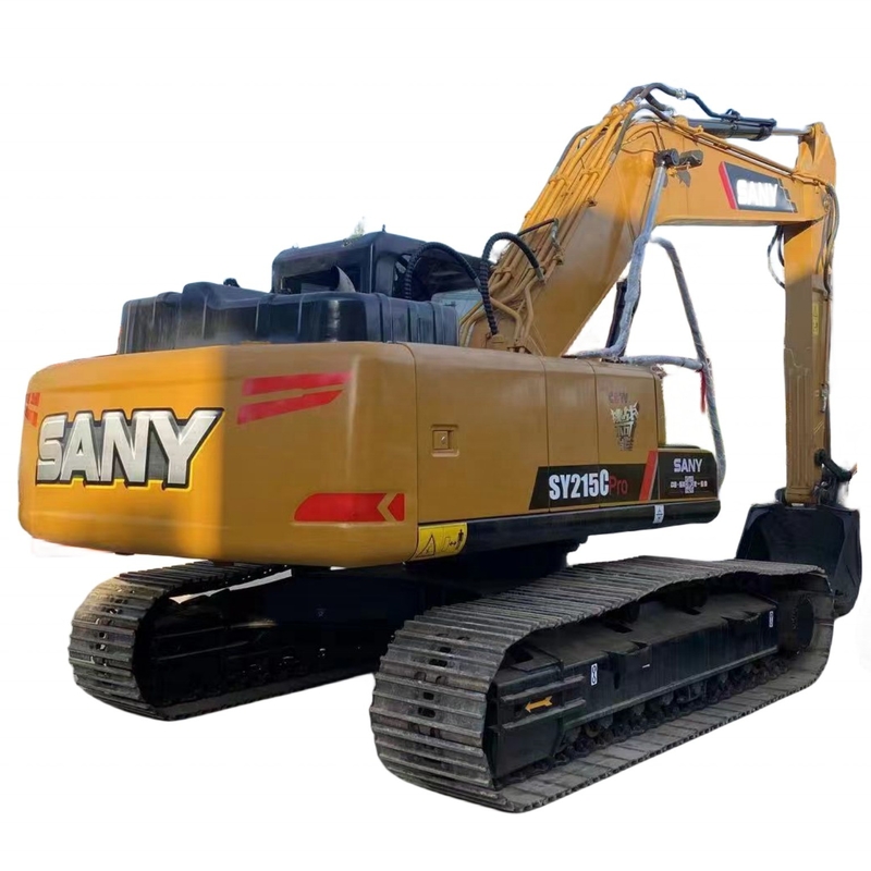 Used Sany 20ton Excavator SY215C with Original Paint and Liyuan Hydraulic Cylinder