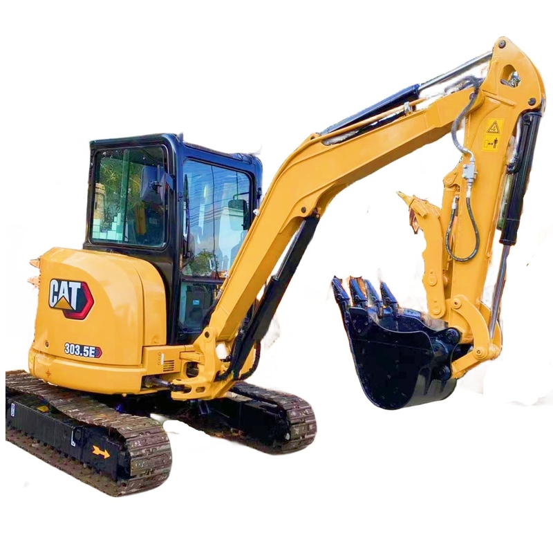 Caterpillar 303.5 Crawler Excavator with HINO Engine Used Digger Japan Original Paint