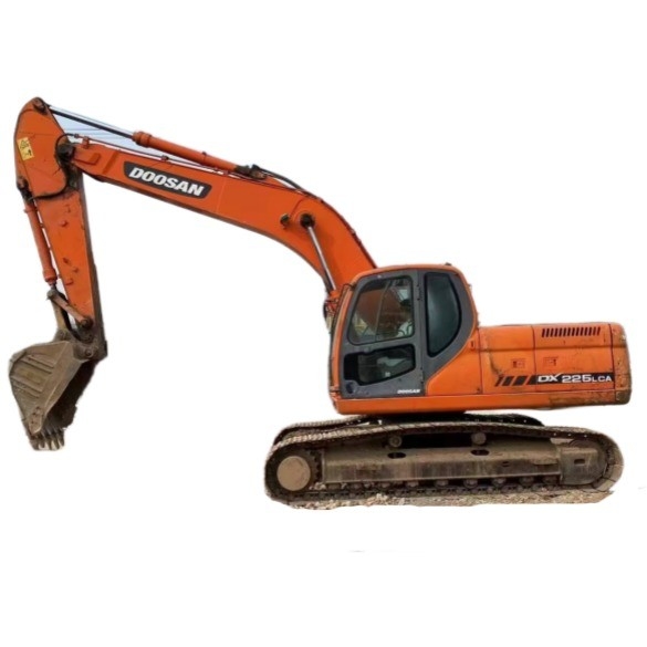 Good Condition 2019 Doosan DX225LCA 22 Ton Excavator South Korea Made Original Color