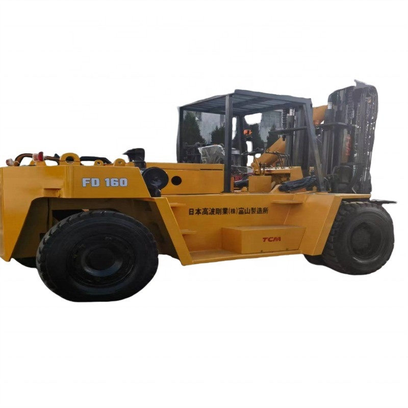 Multifunctional Used TCM Diesel Forklift FD160 Forklift 16TON for Building in Shanghai
