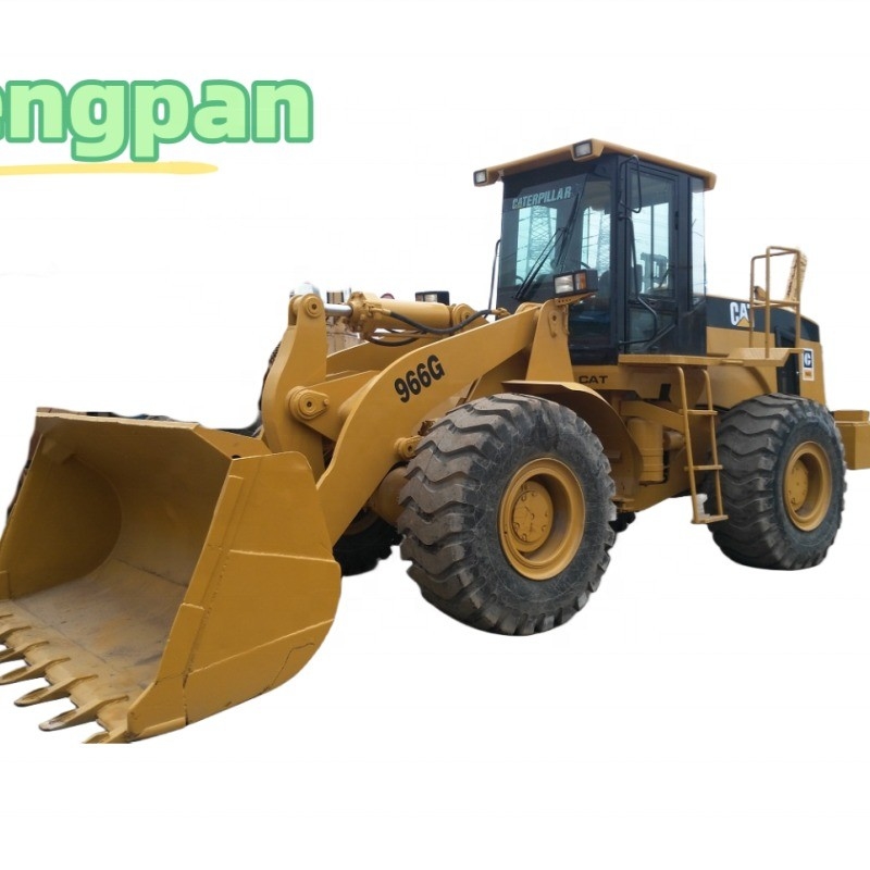 Shanghai Port Loading Service Used Japan 966G Wheel Loader with Huade Hydraulic Pump