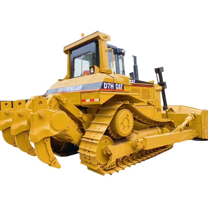Original Engine 20ton Used Caterpillar D7H Bulldozer with Original Paint and Crawler