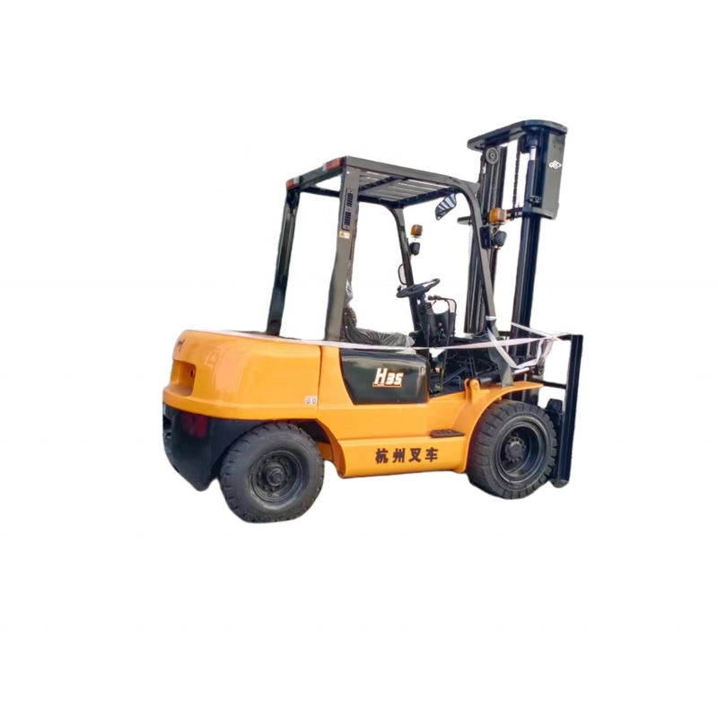 Good Condition HANGCHA H35 3.5ton Diesel Power Pallet Lifting Truck with 1100mm Fork Width