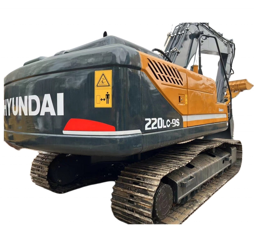 Used 22 TON Korea Robex220lc-9s EPA Engine Hyundai 220 Excavator with Original Paint
