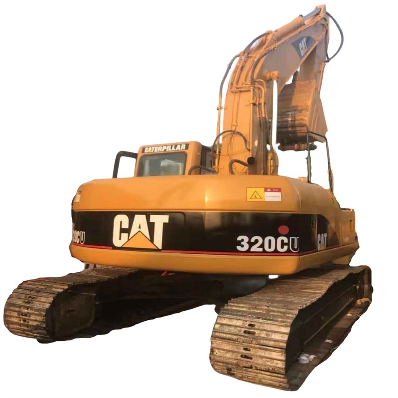 Original Color Used Crawler Excavator 320CU with Good Condition and Bucket Capacity 0.8m3