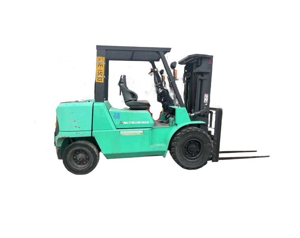 Used Mitsubishi FD40 Diesel Forklift with 4TON Max. Lifting Load in Good Condition