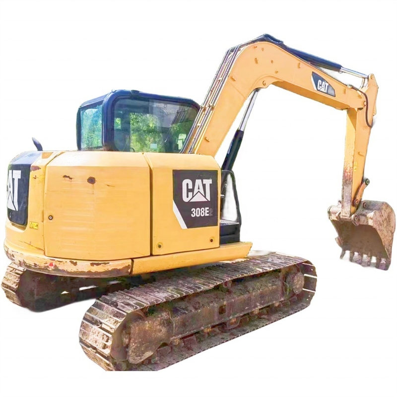 Japan Used Original Caterpillar 308E2 CAT Crawler Excavator Secondhand Mini 8 Digger