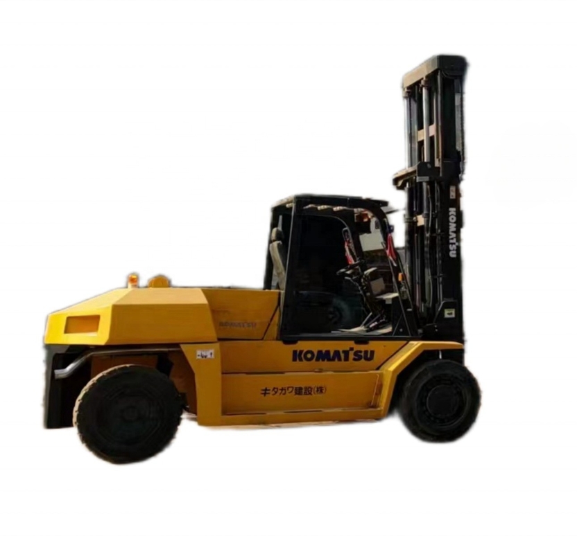 10 Ton Manual Operation Forklift with Used Diesel Engine and Heavy Equipment Design