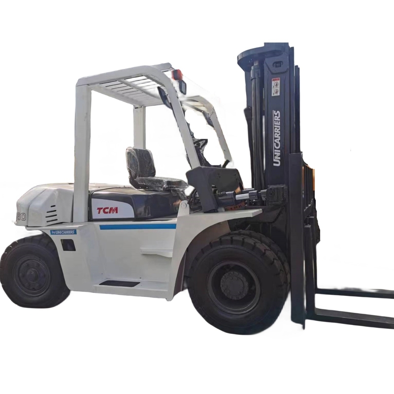 Good Condition TCM 6ton Used Forklift with 6000 KG Machine Weight and Wheels
