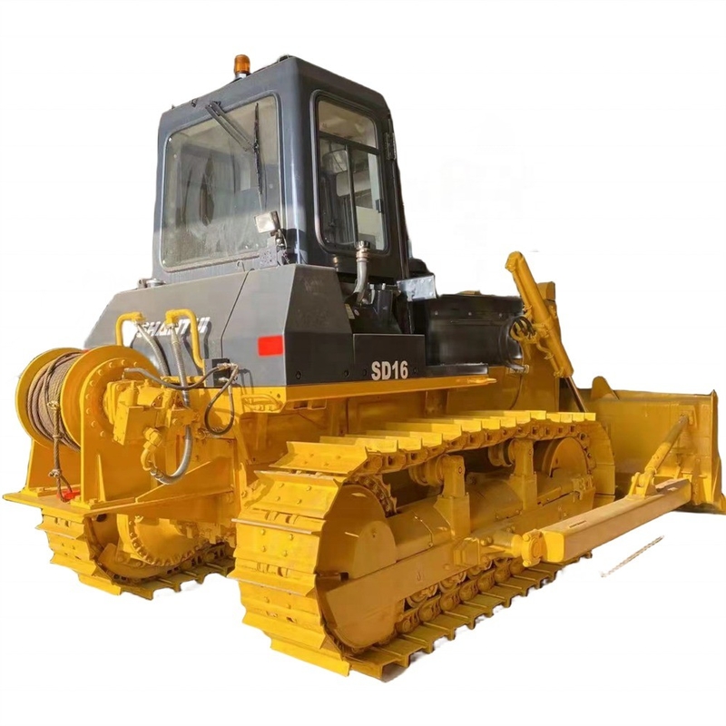 Crawler Moving SHANTUI Used Bulldozer SD16 Original Used 16 Ton Bulldozer Shantui SD16