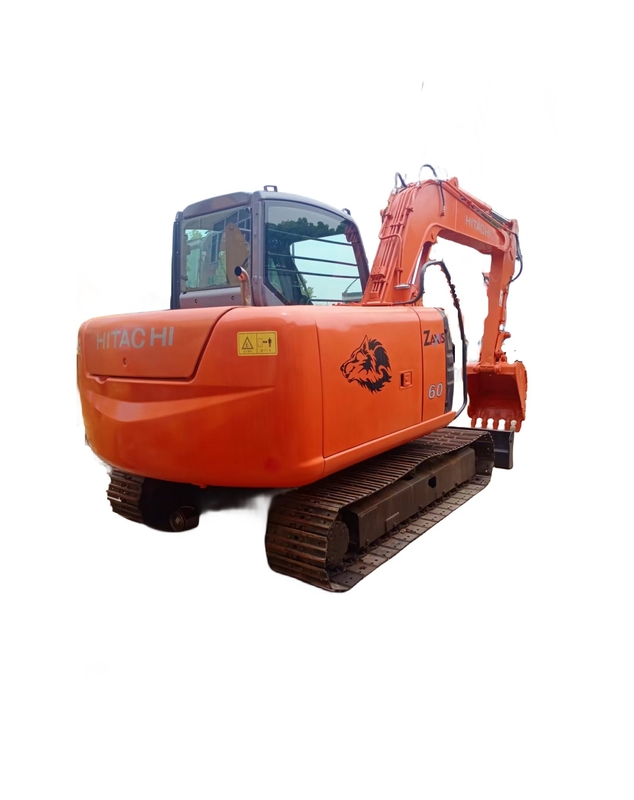 Quancai Engine HITACHI ZX60 Crawler Excavator Imported From Japan for Construction