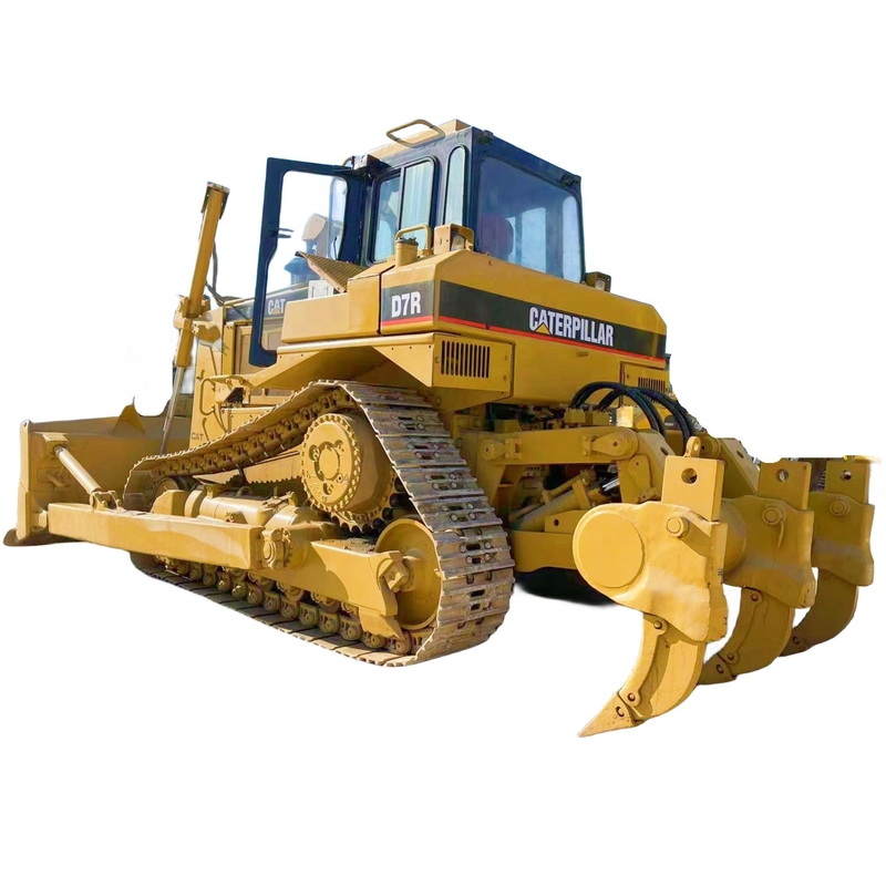 Secondhand Japan Caterpillar CAT D7R Mini Dozer Low Working Hours and 4m3 Dozing Capacity