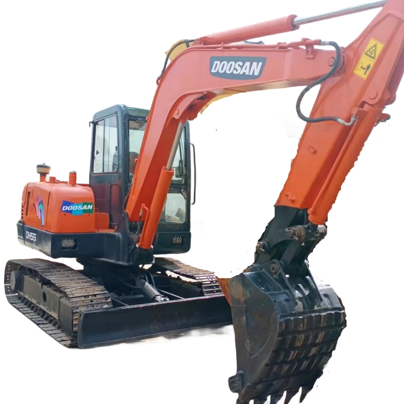 5.5Ton Doosan DH55 Crawler Excavator with Original Korean Engine and 0-2000 Working Hours