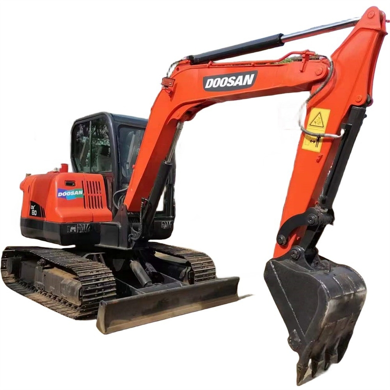 Used DX60 Mini Excavator with Good Condition and Original Hydraulic Pump in Shanghai