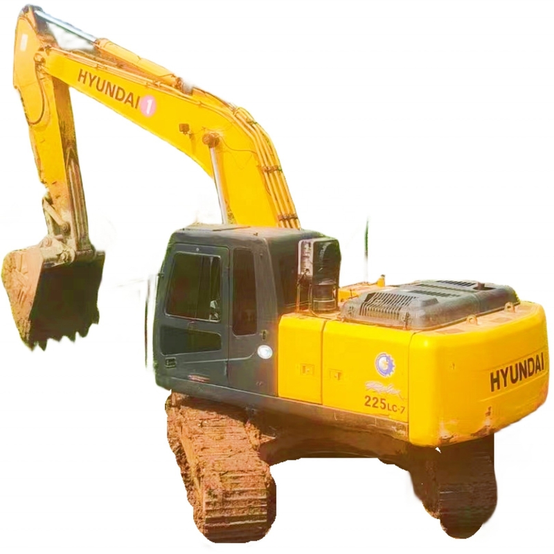 Best Option Hyundai 225-7 Good Performance Used Automatic Hydraulic Crawler Excavator