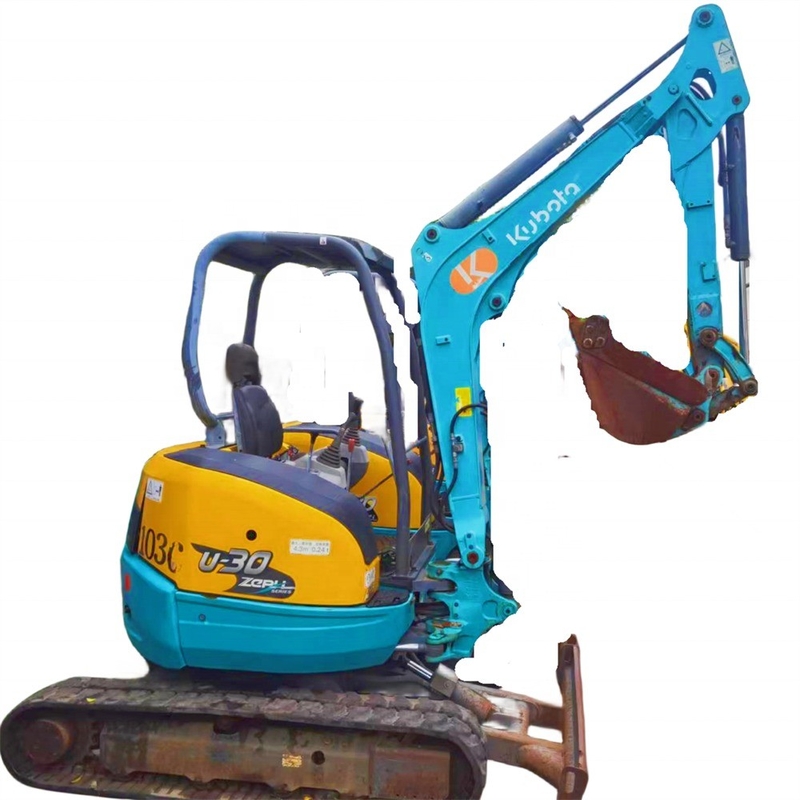 Used Japan KUBOTA U30 Excavator Original Hydraulic Crawler Digger with Good Condition