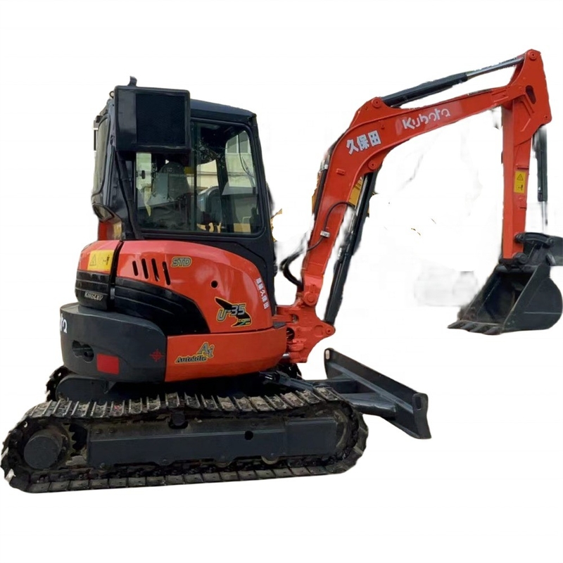 Second Hand Hydraulic Excavator Kubota U35 with Crawlerl Design and Low Working Hours