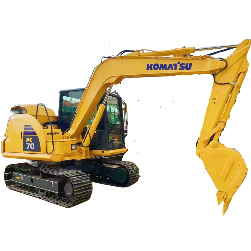 Komatsu PC70 Crawler Excavator 7 Ton Digger with 0-2000 Working Hours Japan Import