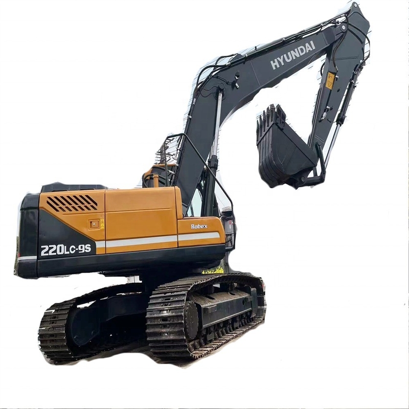 Construction Equipment Used Hyundai 220LC-9s Excavator in Great Condition from Korea